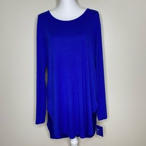 Apt. 9 Essentials Royal Blue Essential Tunic